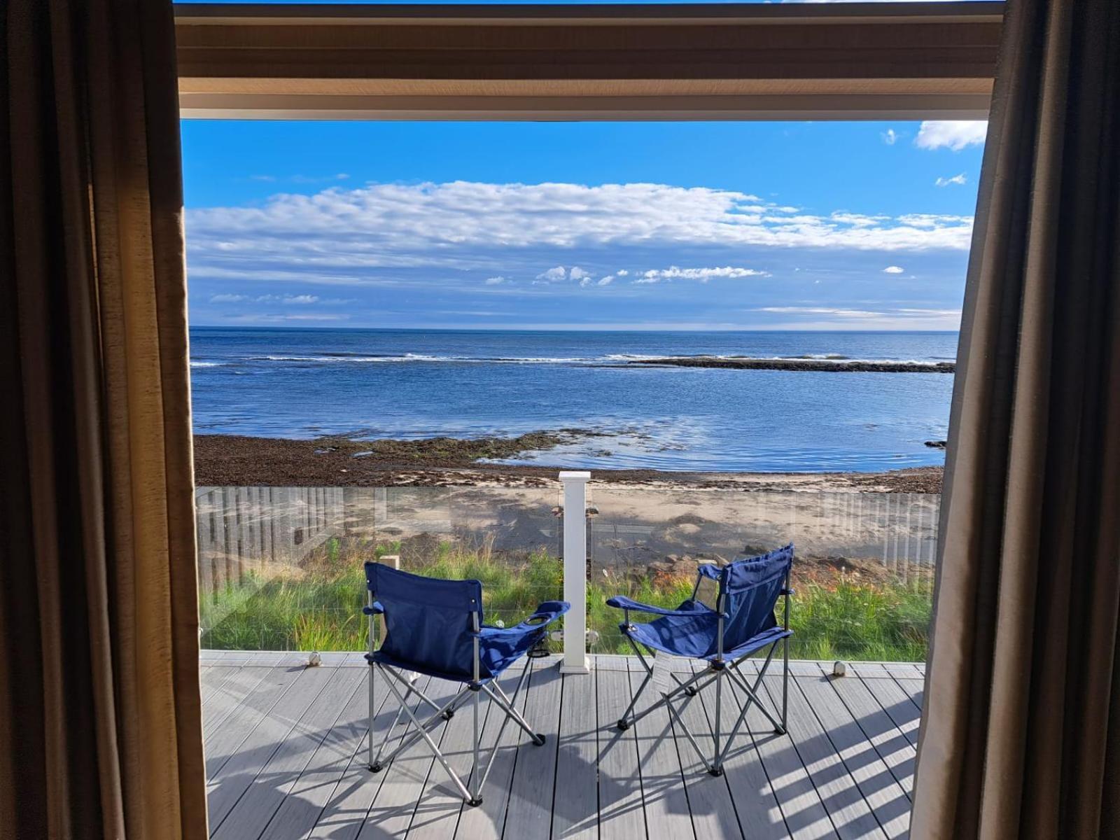 Seaview Retreat Newbiggan By The Sea Villa Woodhorn Eksteriør bilde